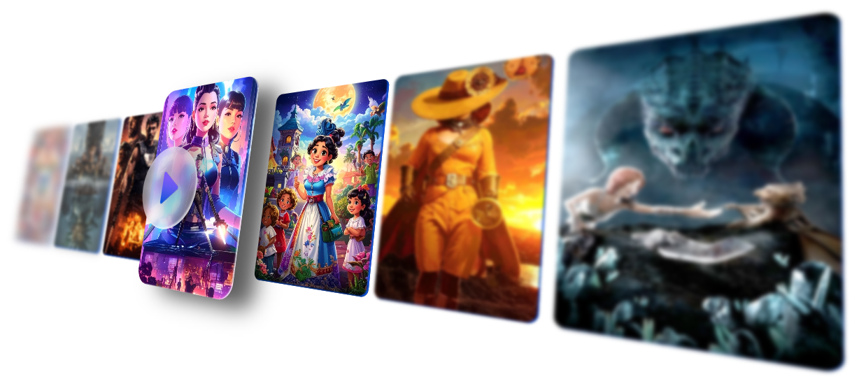 Stremio AI Picks homepage preview with cinematic poster rows